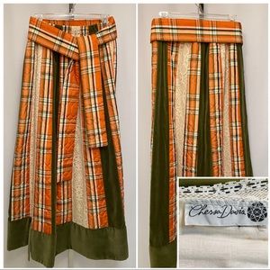 VTG 70s Boho Hippie Chic Chessa Davis Maxi Skirt